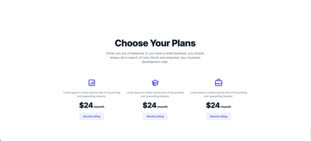 TailwindCss Pricing Table Components - Image 3