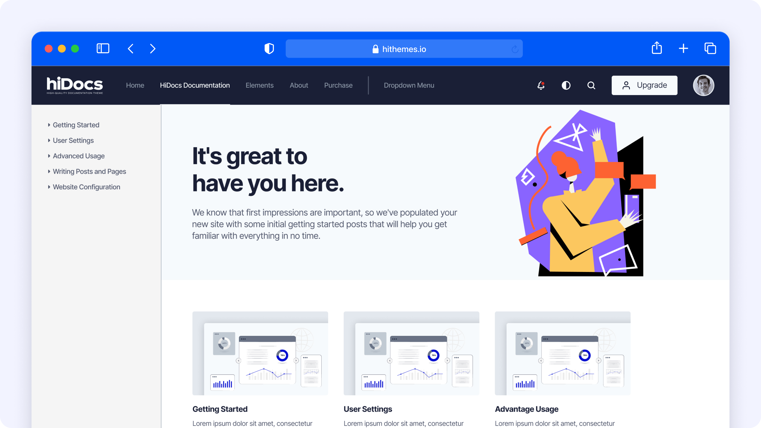 HiDocs - High-Quality Premium Documentation Theme for Ghost - Image 3