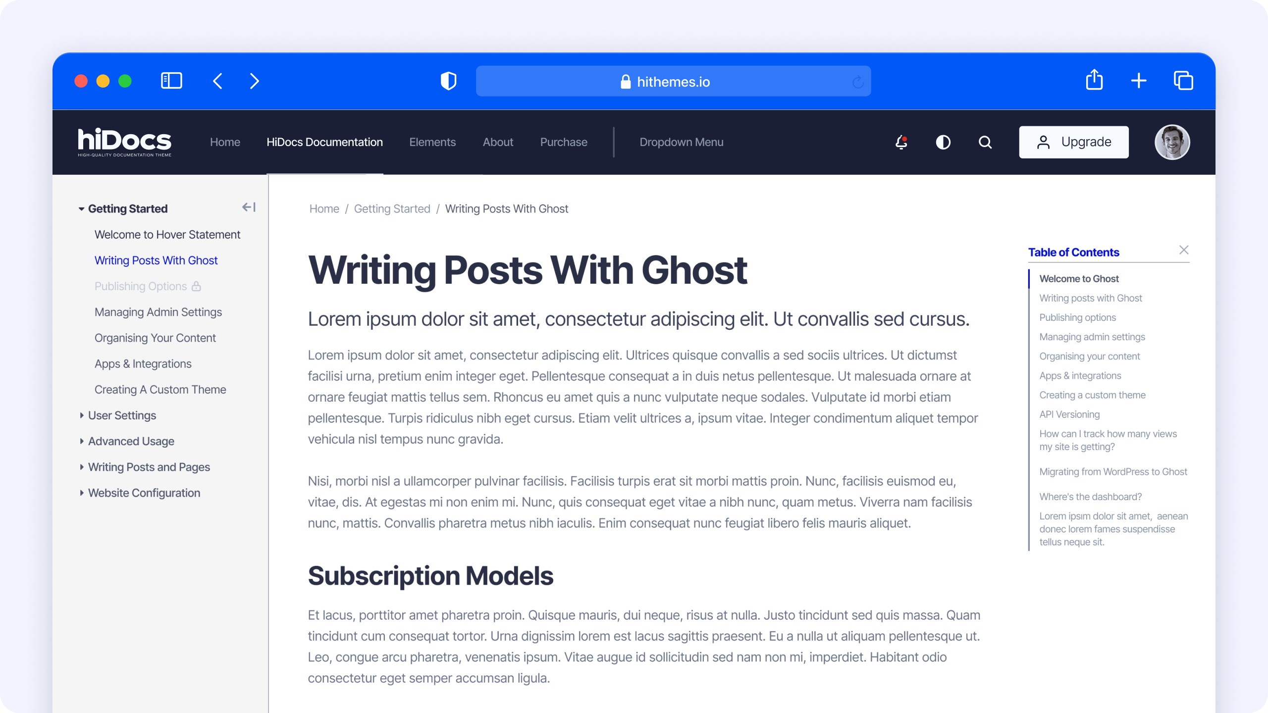 HiDocs - High-Quality Premium Documentation Theme for Ghost - Image 5